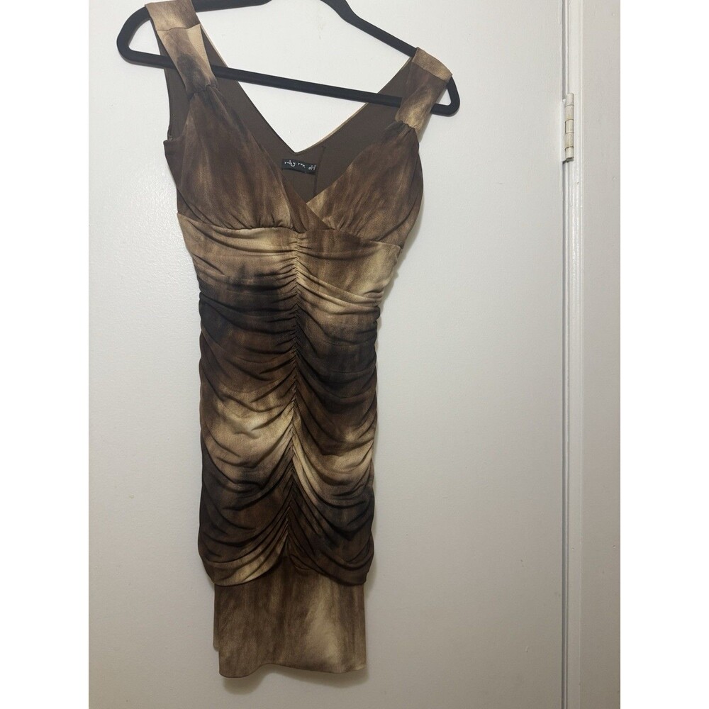 Vintage Ruby Rox Brown Dress Size Small